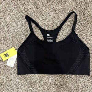 High Support Seamless Bonded Sports Bra - Black NWT